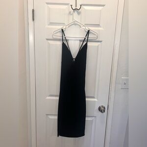 Likely Black Backless Dress